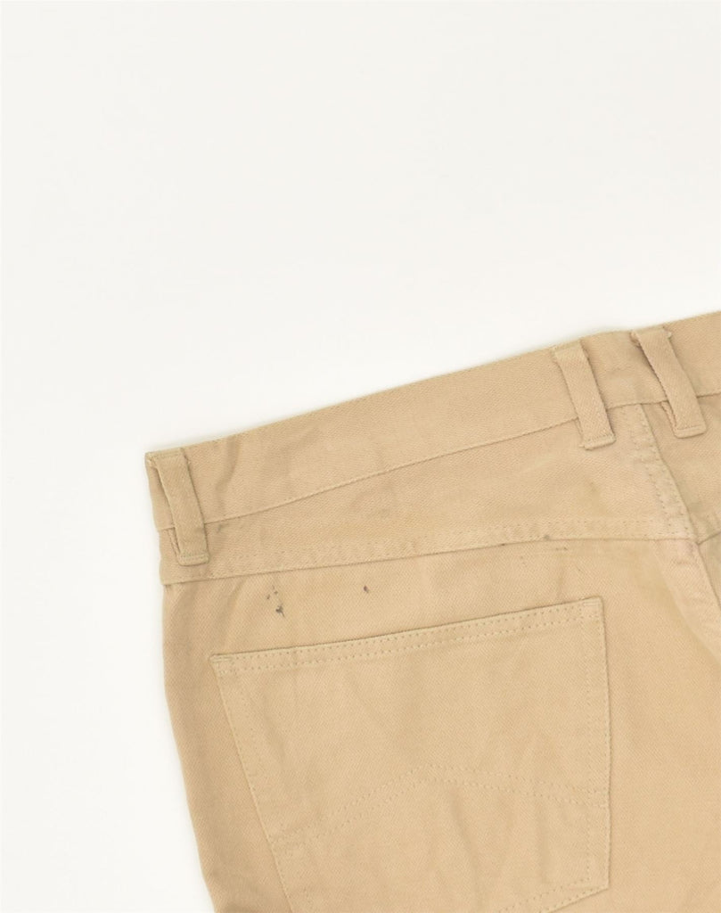 MARLBORO CLASSICS Mens Straight Casual Trousers W34 L27 Beige Cotton | Vintage Marlboro Classics | Thrift | Second-Hand Marlboro Classics | Used Clothing | Messina Hembry 