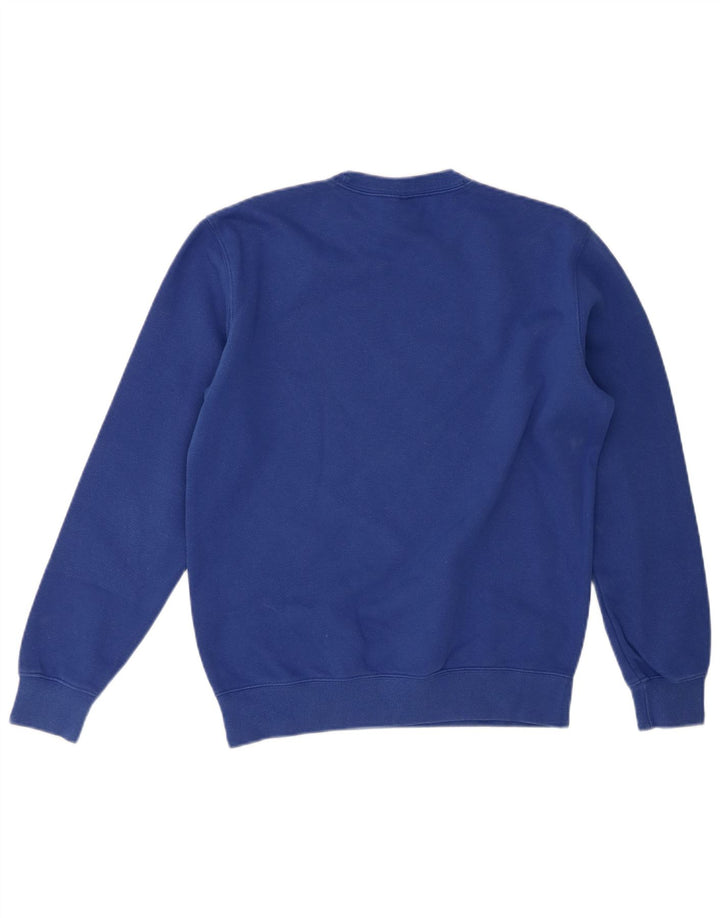 CHAMPION Mens Sweatshirt Jumper Small Blue Cotton