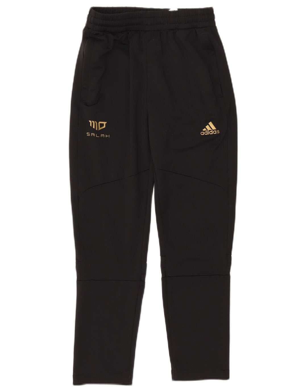 ADIDAS Boys Primegreen Tracksuit Trousers 9-10 Years  Black Polyester