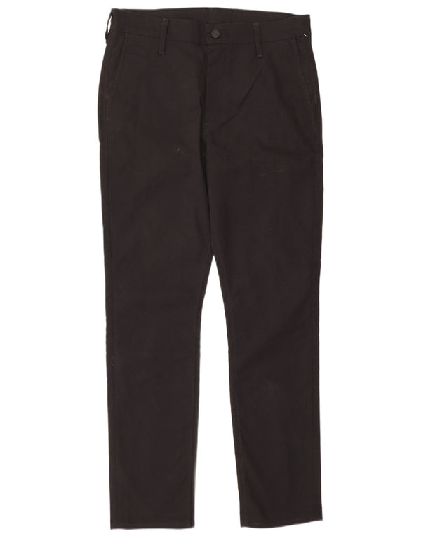 Levi's Mens Slim Chino Trousers W31 L32 Black Cotton