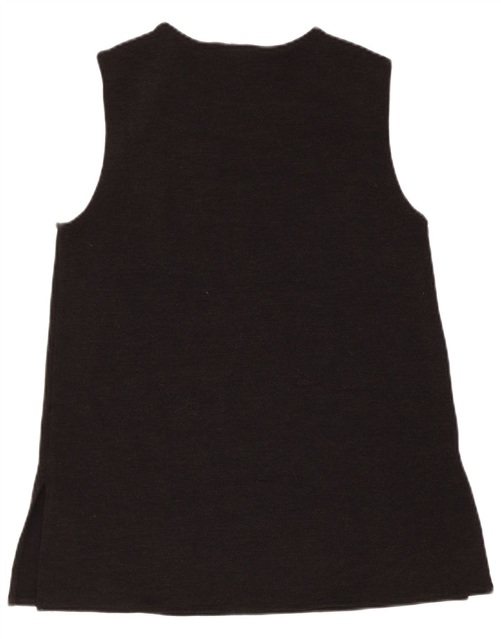 Zara Womens Vest Top UK 10 Small Black