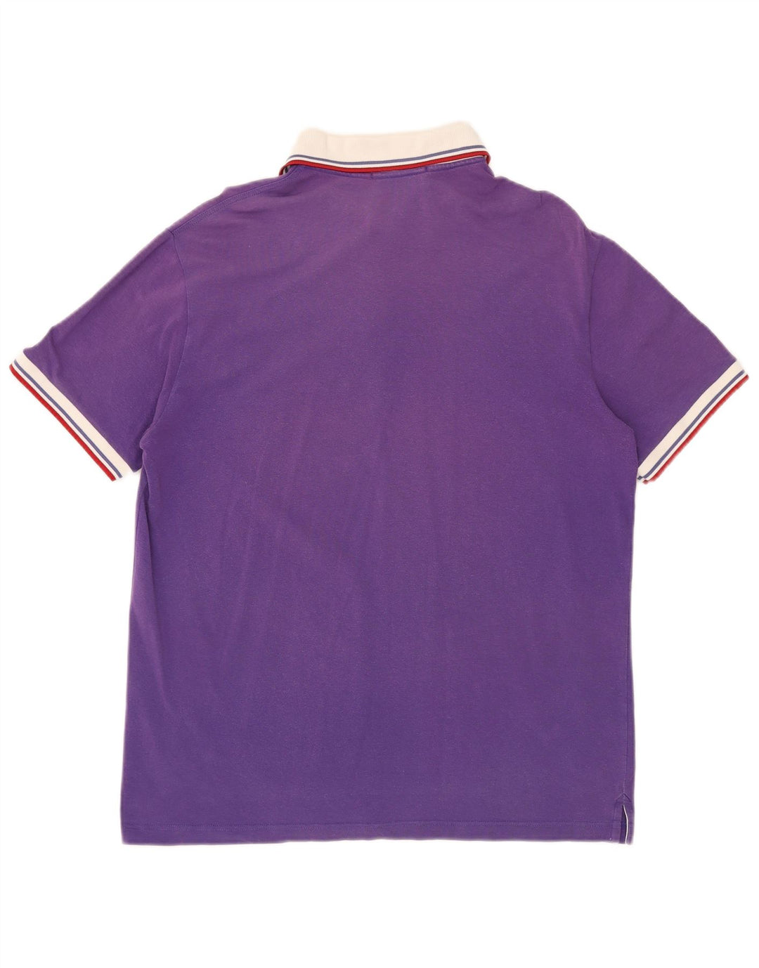 FRED PERRY Mens Polo Shirt XL Purple Cotton