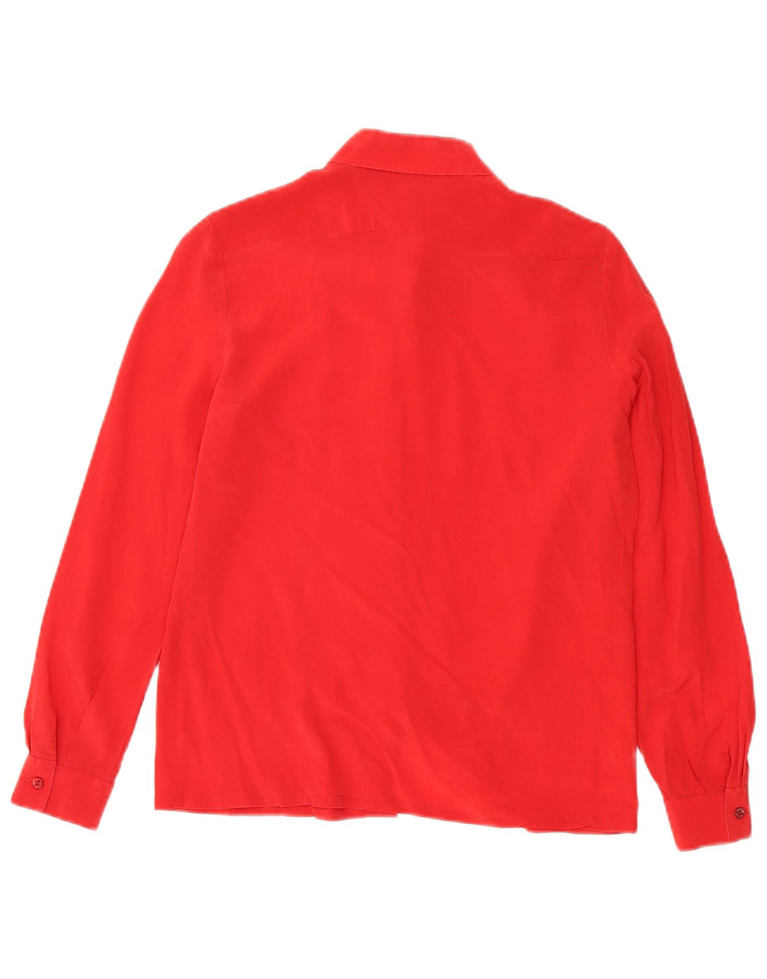 Vintage Womens Shirt Blouse IT 42 Medium Red