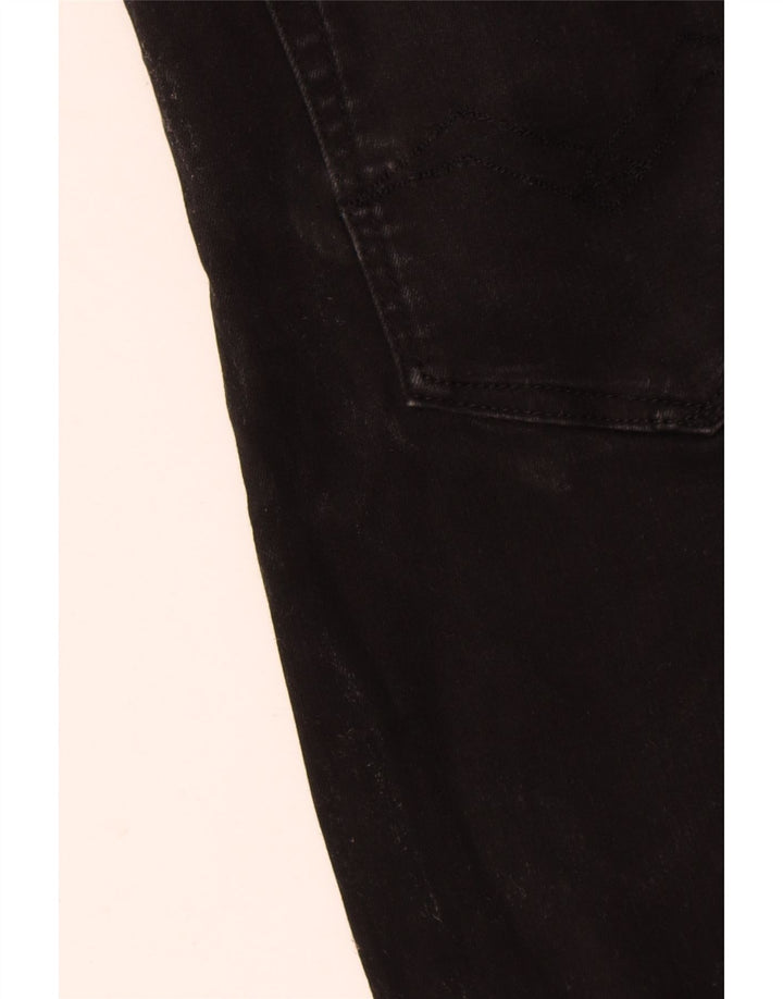 Replay Mens Slim Jeans W32 L30 Black Cotton