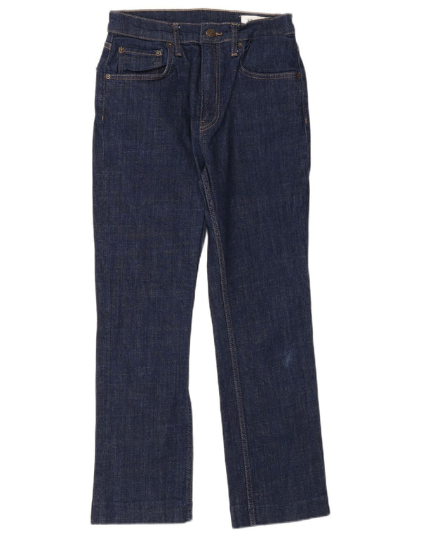 Zara Womens Straight Jeans EU 38 Small W28 L27 Blue Cotton