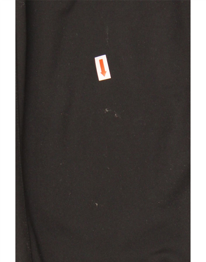 NIKE Mens Dri Fit Tracksuit Trousers Joggers Large Black Polyester