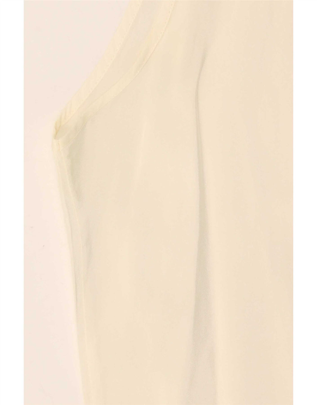 Saint George Womens Sleeveless Blouse Top UK 12 Medium Off White