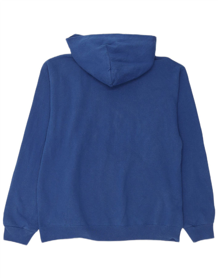 NFL Mens Graphic Hoodie Jumper Large Blue Cotton