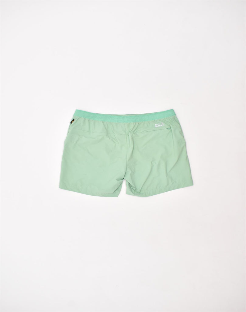 JACK WOLFSKIN Womens Shorts UK 16 Large W34 Green Nylon | Vintage | Thrift | Second-Hand | Used Clothing | Messina Hembry 