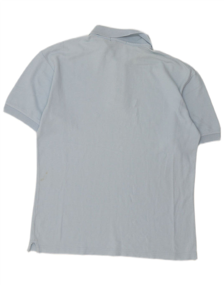 Fila Mens Polo Shirt IT 46 Small Blue