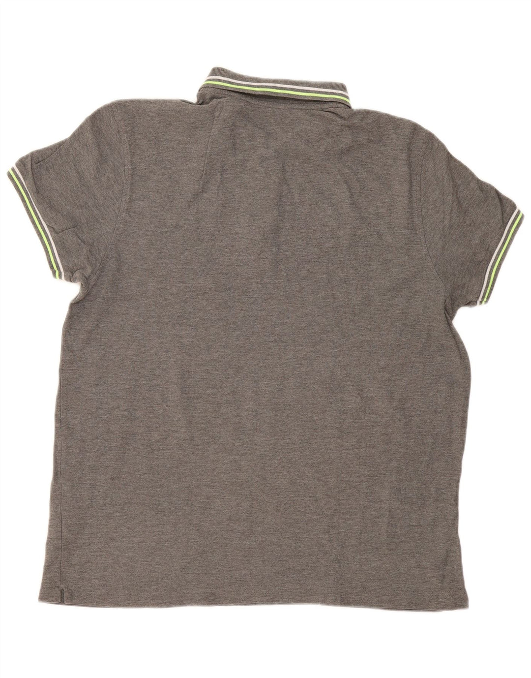 Lotto Mens Polo Shirt 2XL Grey Cotton
