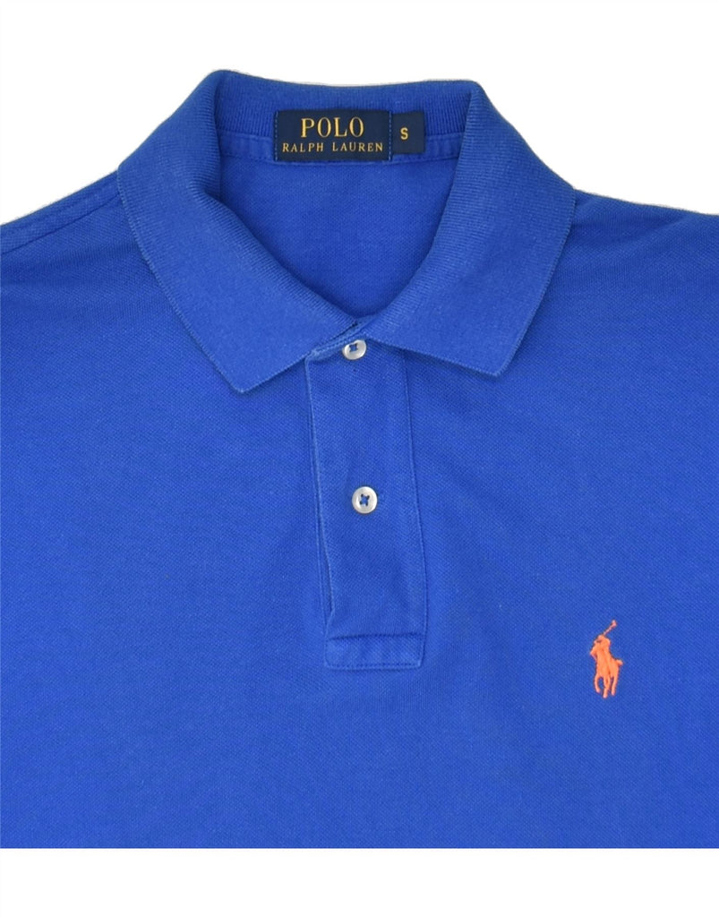 POLO RALPH LAUREN Mens Polo Shirt Small Blue Cotton | Vintage Polo Ralph Lauren | Thrift | Second-Hand Polo Ralph Lauren | Used Clothing | Messina Hembry 