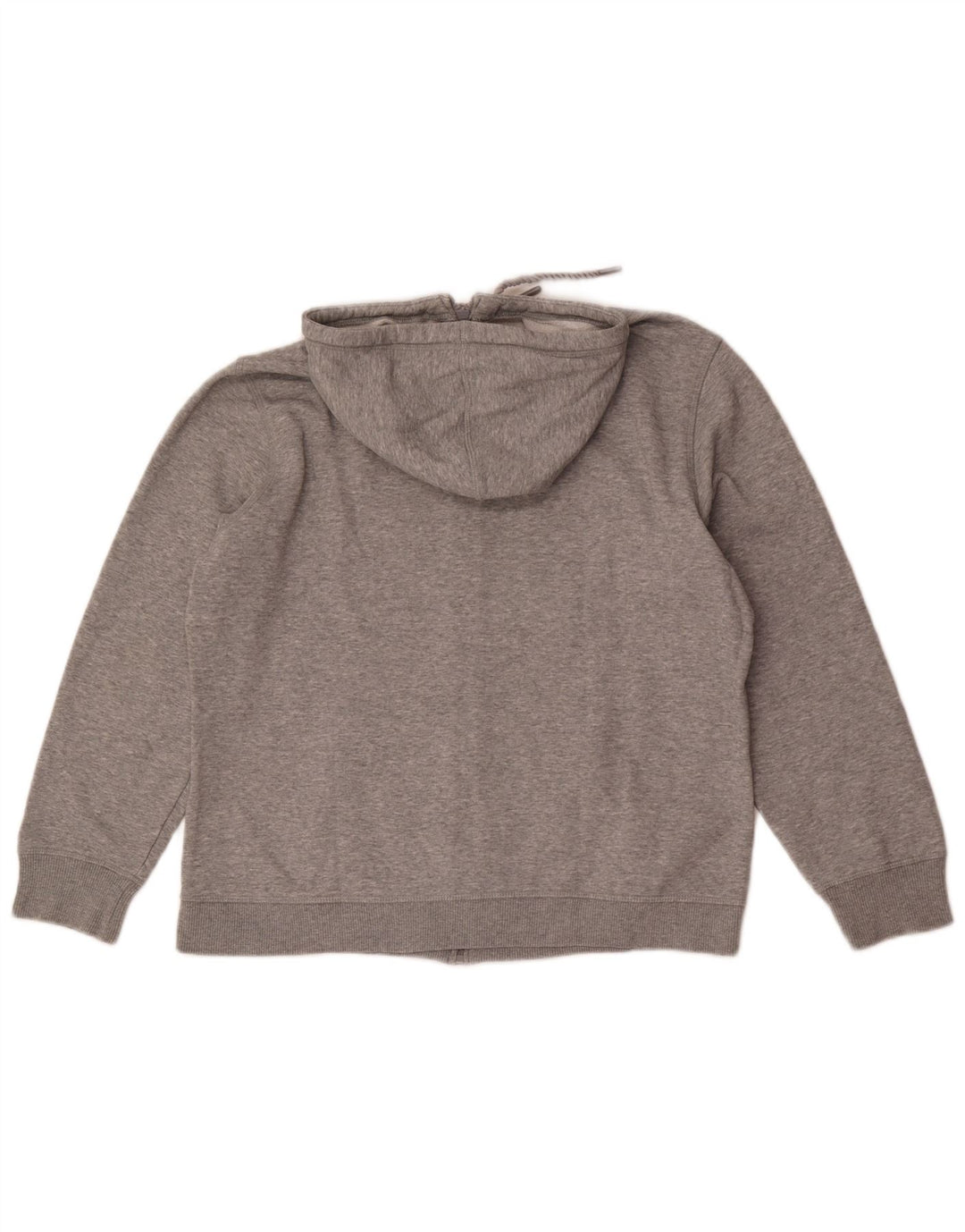 Puma Womens Zip Hoodie Sweater UK 16 Large Grey