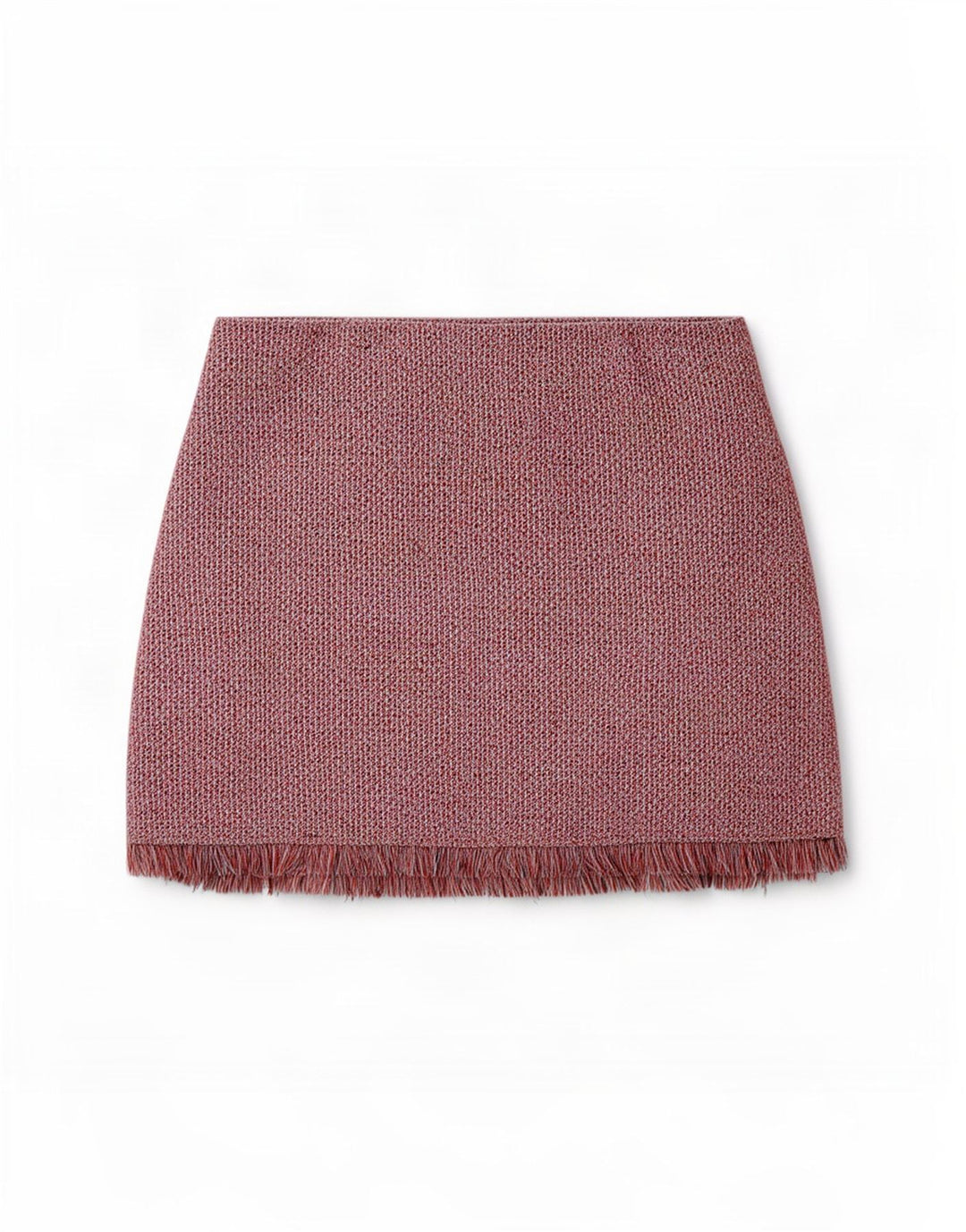 Zara Womens Mini Skirt Large W30 Red Flecked