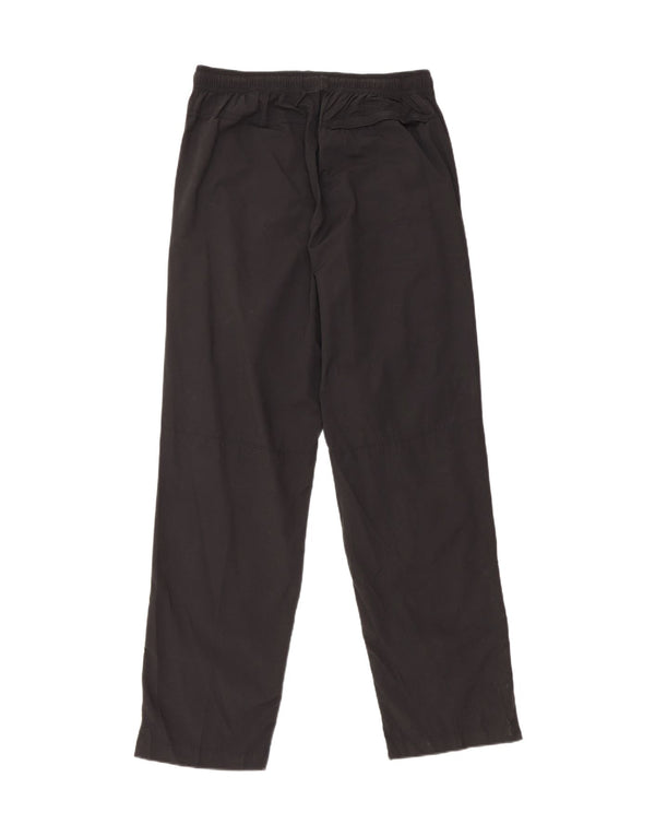 MARKS & SPENCER Mens Regular Fit Chino Trousers W33 L33 Black Cotton