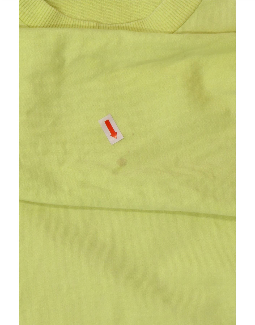 FREDDY Womens Top Long Sleeve UK 8 Small  Yellow Cotton