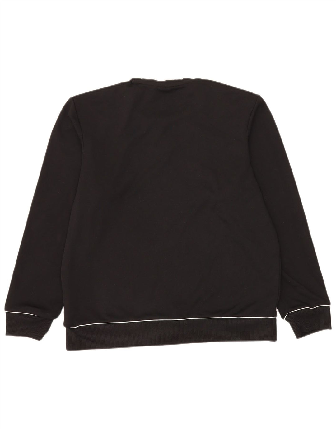 Adidas Mens Climawarm Sweatshirt Jumper UK 42/44 Large Black Polyester