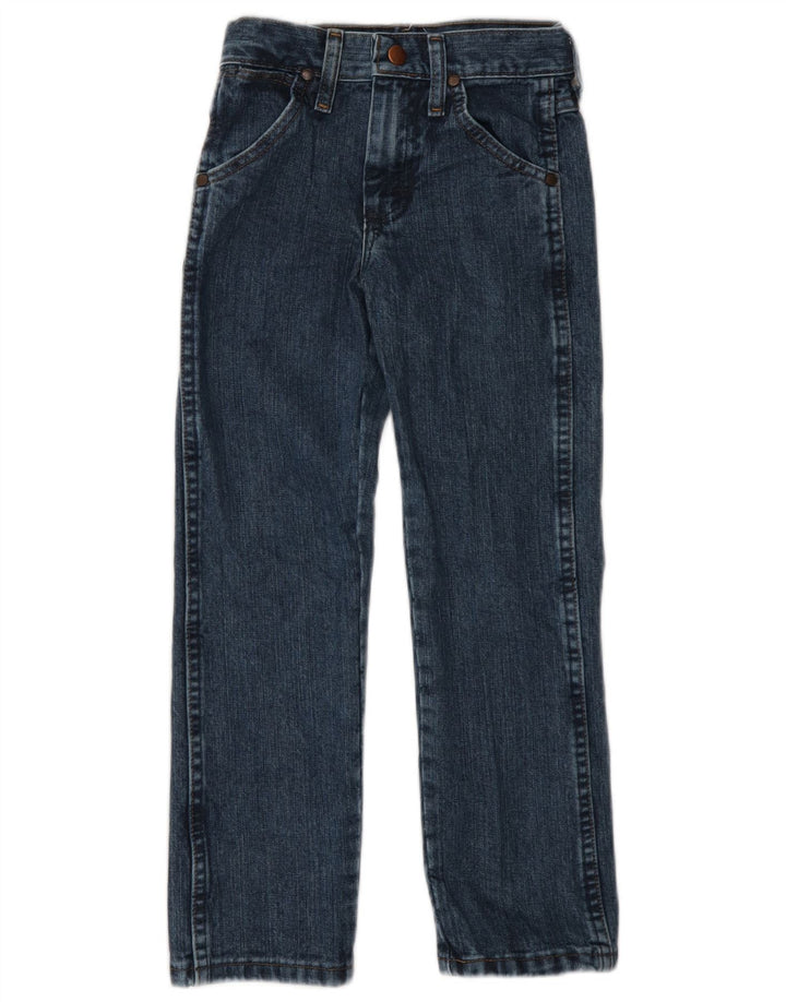 Wrangler Boys Slim Jeans 6-7 Years W22 L23 Blue Cotton