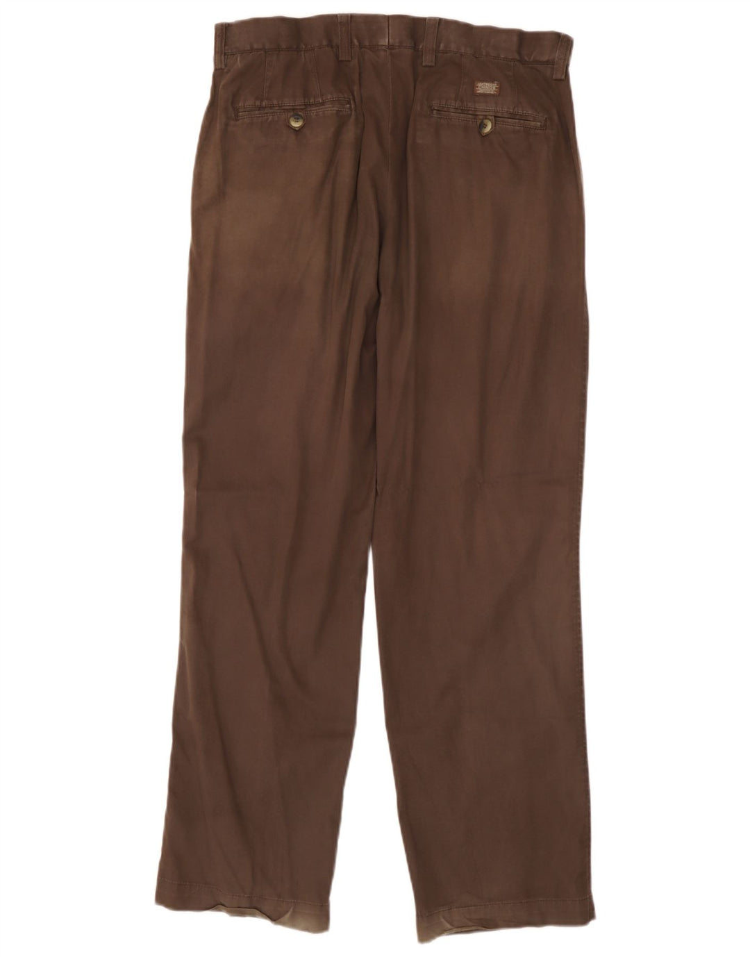 Marks & Spencer Womens Blue Harbour Pegged Chino Trousers W34 L30 Brown