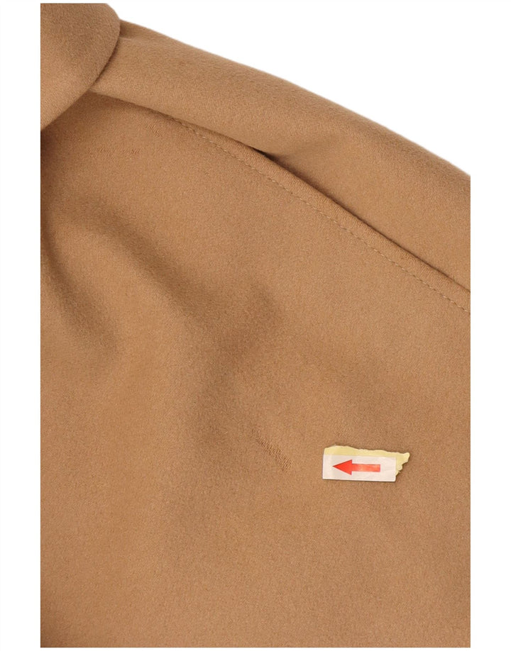 Ted Baker Womens Overcoat Size 3 Medium Beige Wool