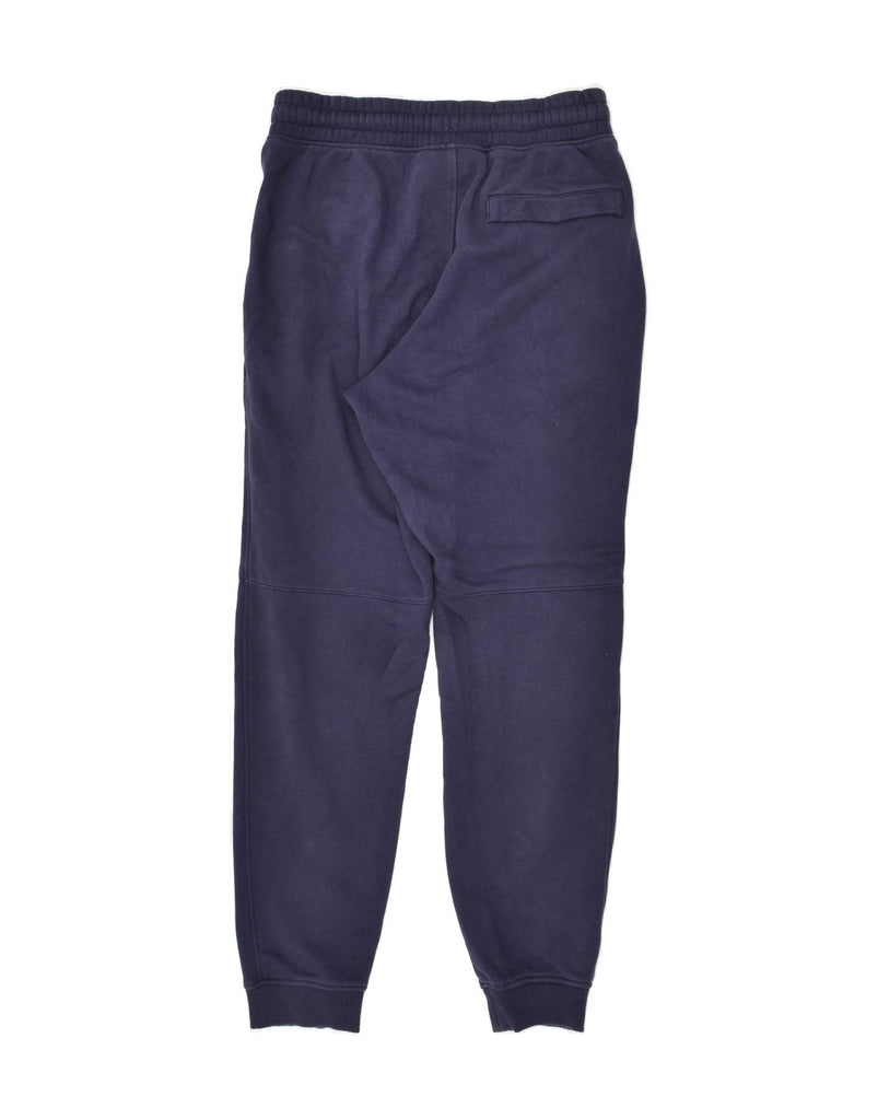 UNDER ARMOUR Mens Tracksuit Trousers Joggers Medium Navy Blue Cotton | Vintage Under Armour | Thrift | Second-Hand Under Armour | Used Clothing | Messina Hembry 