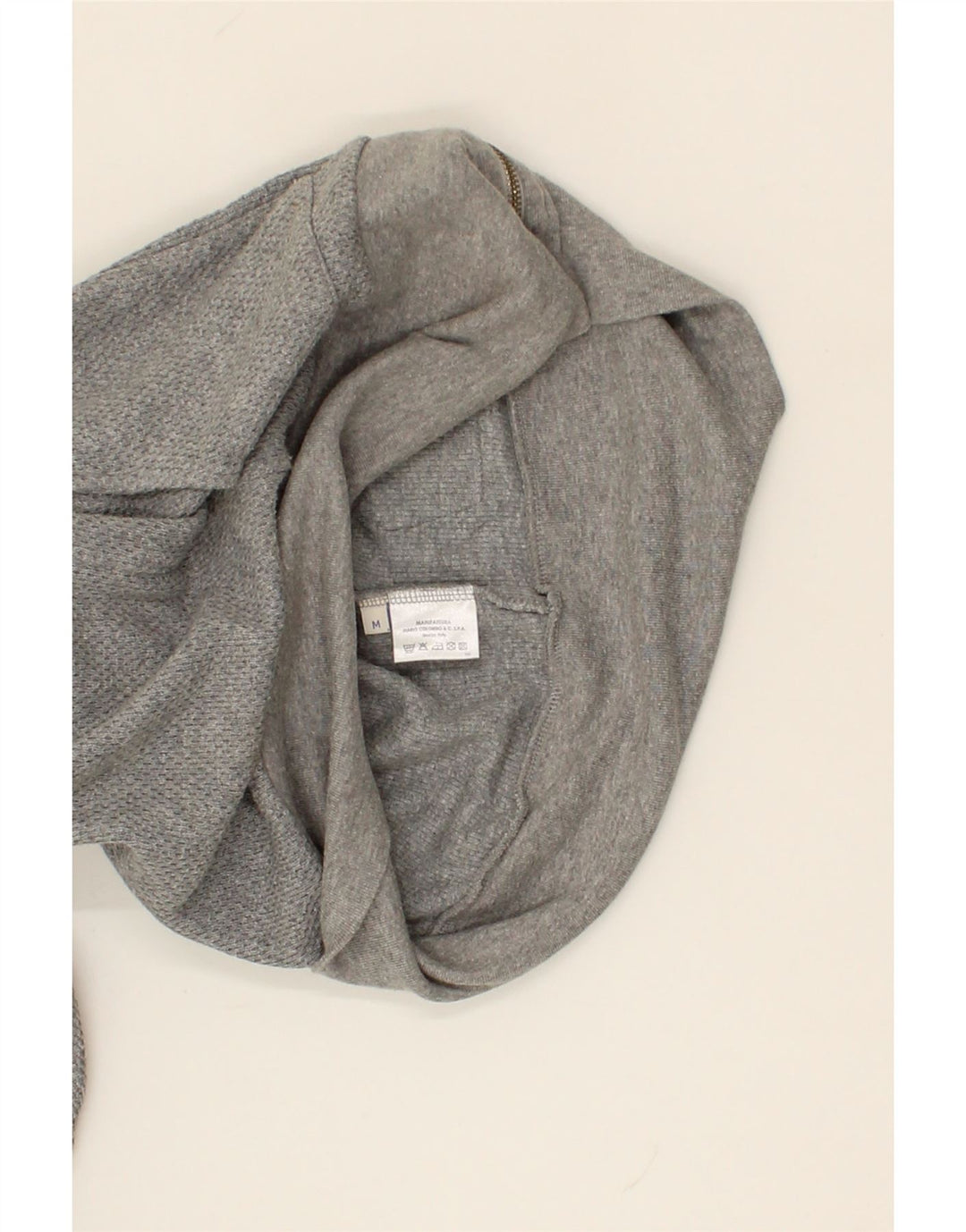 COLMAR Mens Zip Hoodie Sweater Medium Grey Cotton