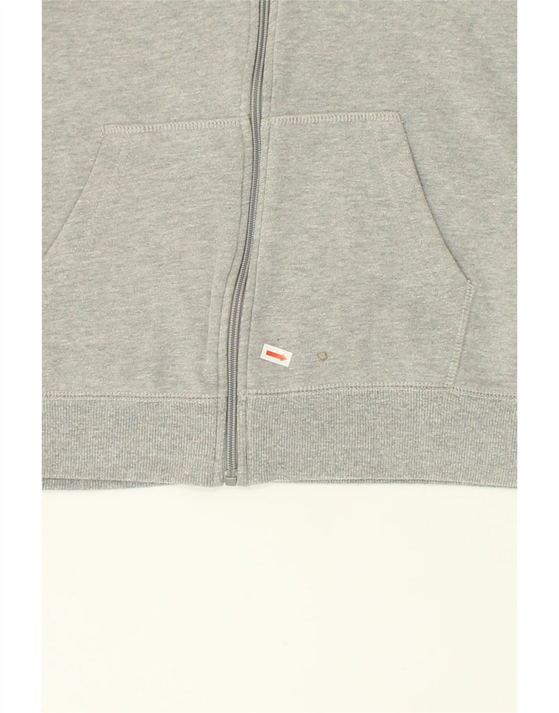 CHAMPION Womens Graphic Zip Hoodie Sweater UK 18 XL Grey Cotton | Vintage Champion | Thrift | Second-Hand Champion | Used Clothing | Messina Hembry 