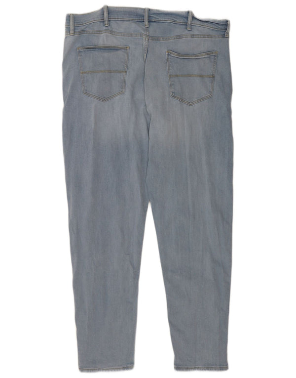 Marks & Spencer Mens Tapered Jeans W38 L30 Blue Cotton