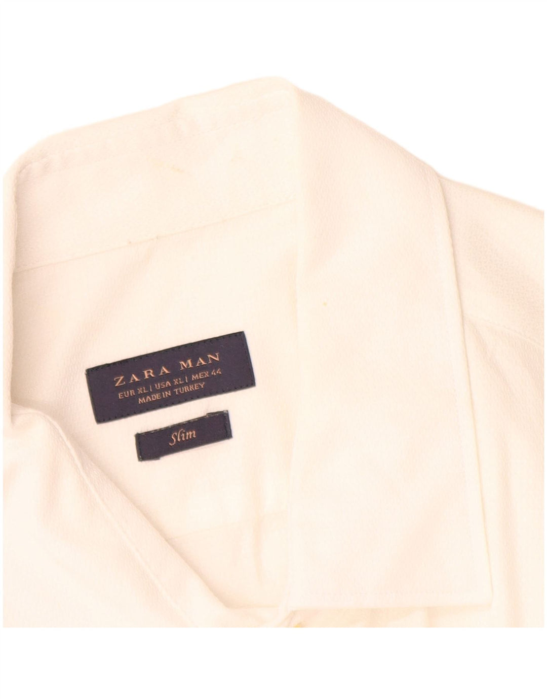 Zara Mens Slim Shirt XL White