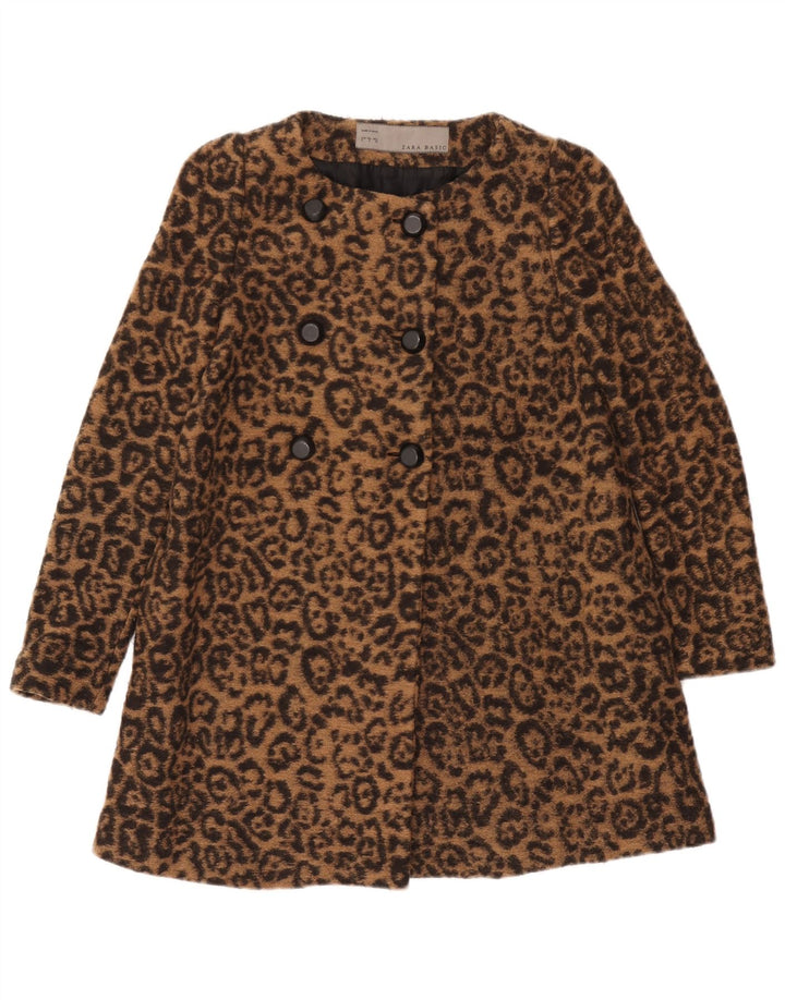 Womens Double Breasted Coat UK 10 Small