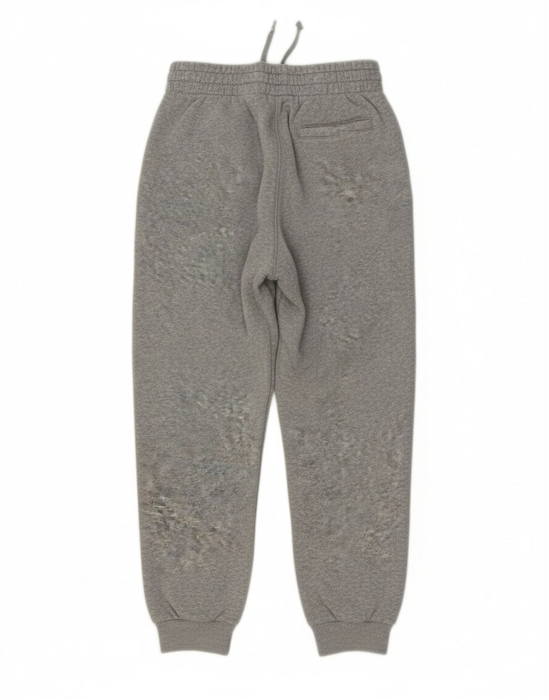 NIKE Boys Tracksuit Trousers Joggers 10-11 Years Medium Grey Cotton