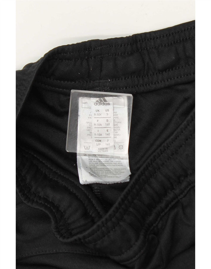 Adidas Boys Aeroready Tracksuit Trousers 9-10 Years  Black Polyester