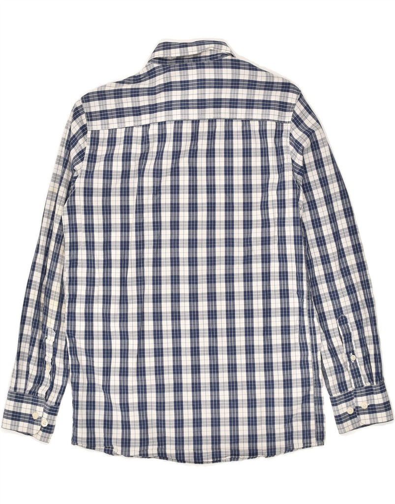 MASSIMO DUTTI Boys Shirt 13-14 Years Blue Check Cotton | Vintage Massimo Dutti | Thrift | Second-Hand Massimo Dutti | Used Clothing | Messina Hembry 