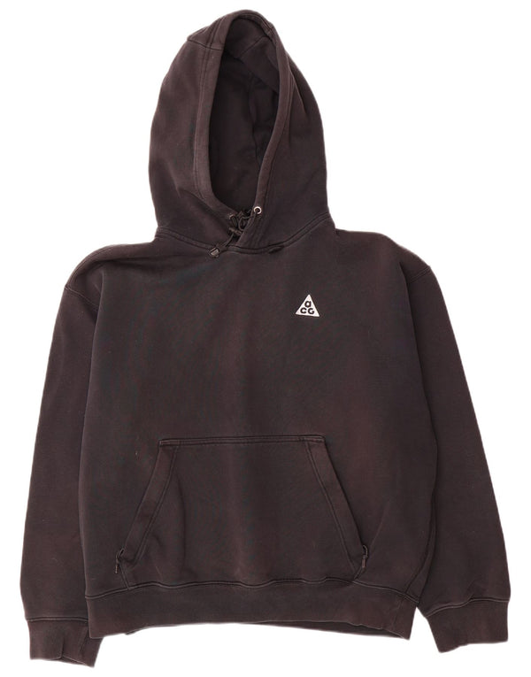 Adidas Mens Therma-Fit Loose Fit Hoodie Jumper Medium Black Cotton