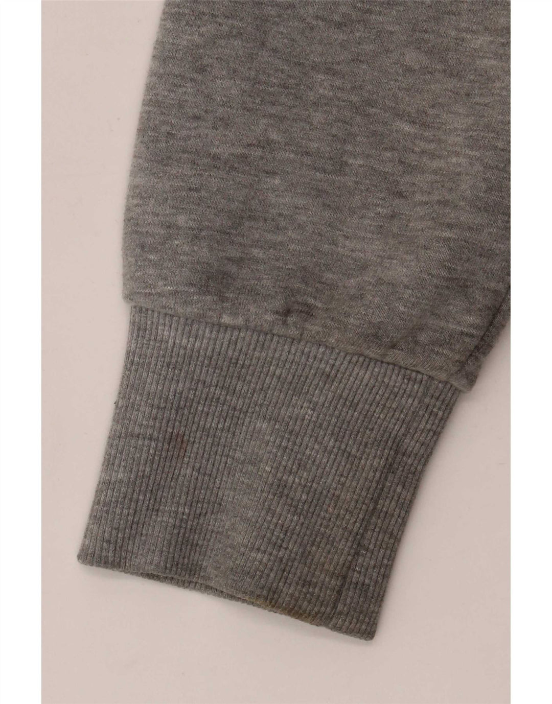 Superdry Mens Zip Hoodie Sweater Large Grey Flecked Cotton