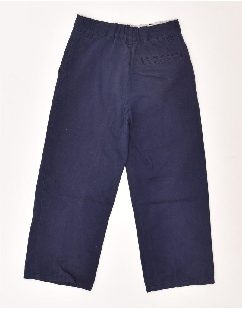 LEE Boys Straight Chino Trousers 6-7 Years W20 L18 Navy Blue Cotton | Vintage Lee | Thrift | Second-Hand Lee | Used Clothing | Messina Hembry 