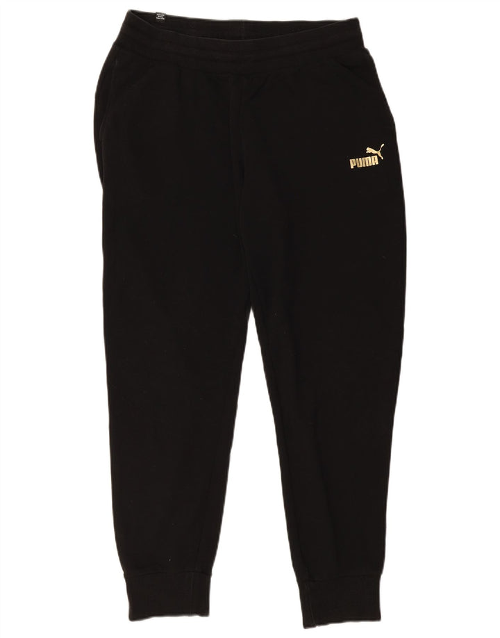 Puma Mens Tracksuit Trousers Joggers Medium  Black