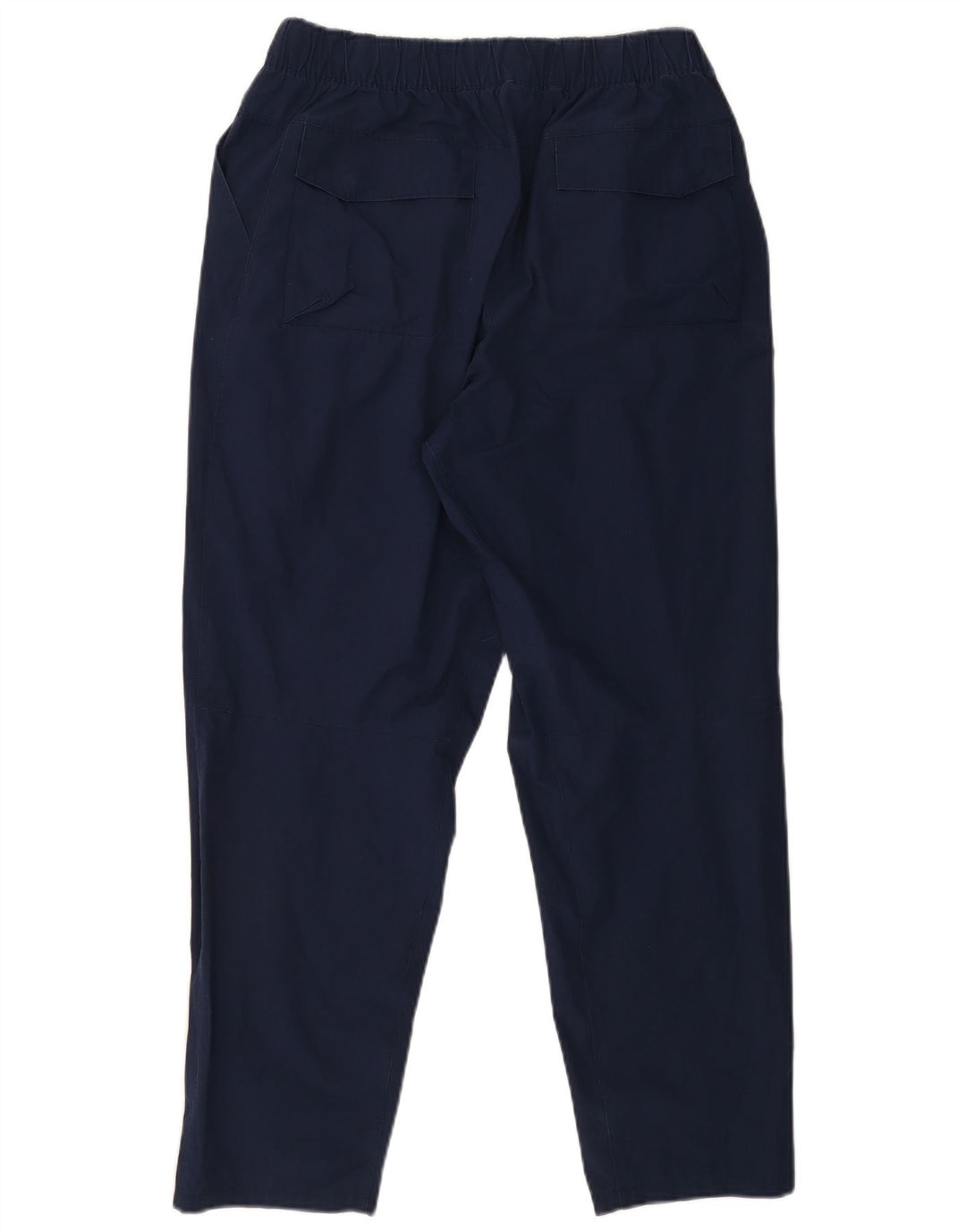 Nike Mens Tapered Casual Trousers Large W34 L30 Navy Blue Polyester