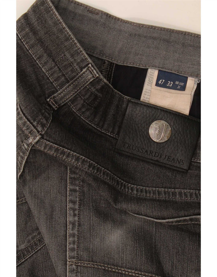 Trussardi Mens Straight Jeans W31 L31 Grey