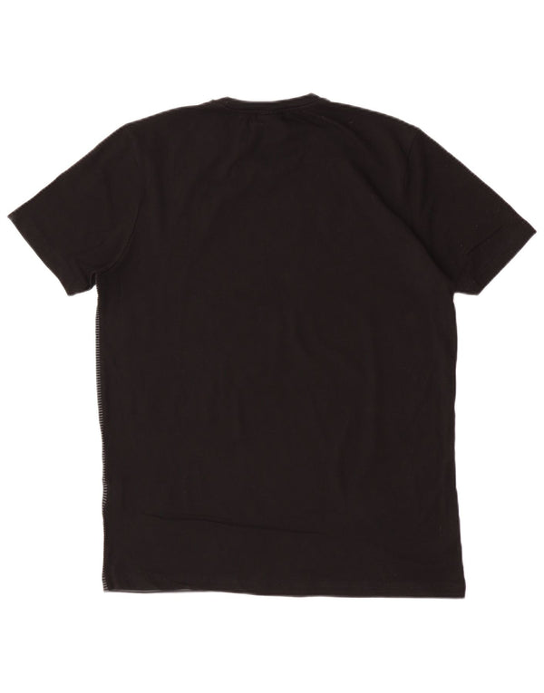 Puma Boys Regular Fit Graphic T-Shirt Top 15-16 Years 2XL Black Pinstripe