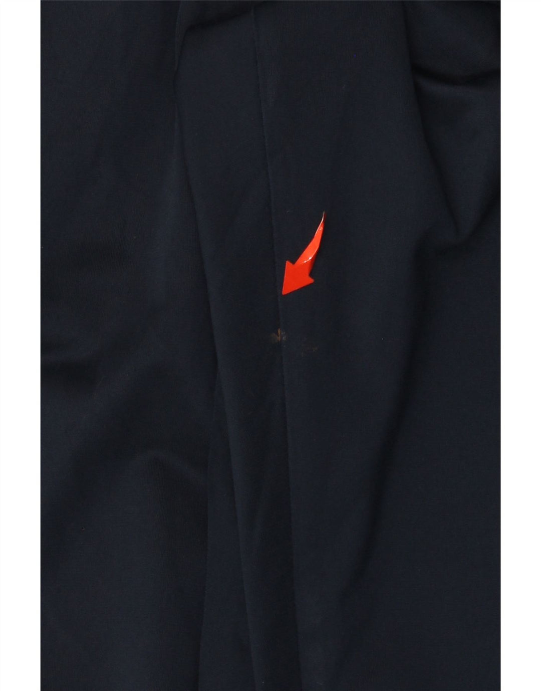 ADIDAS Mens Tracksuit Trousers Medium  Navy Blue Polyester