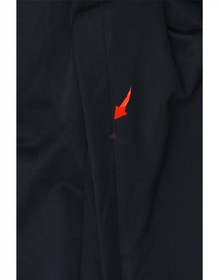 ADIDAS Mens Tracksuit Trousers Medium  Navy Blue Polyester