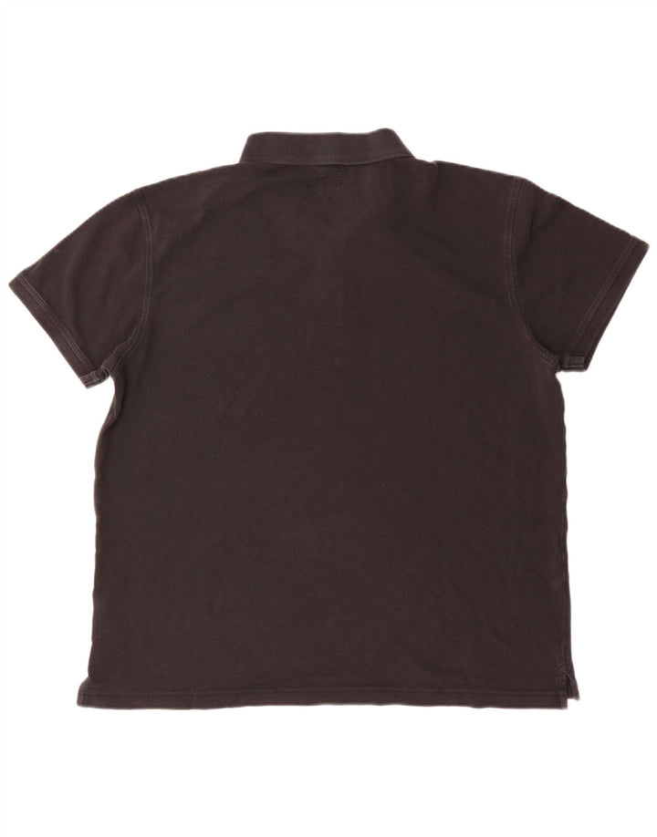 LEVI'S Mens Standard Fit Polo Shirt XL Black Cotton