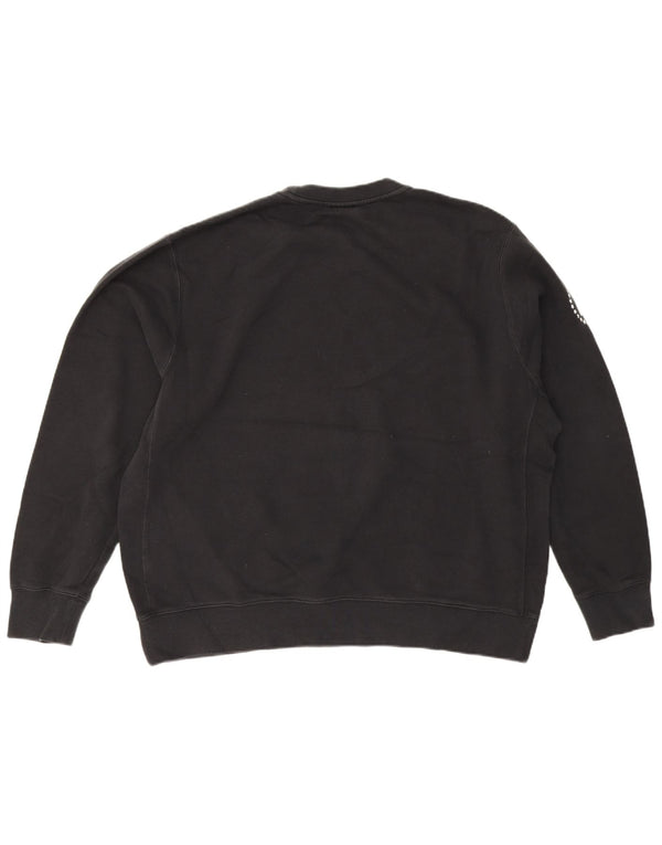 Nike Mens Pardon My Take Graphic Sweatshirt Jumper XL Black Cotton