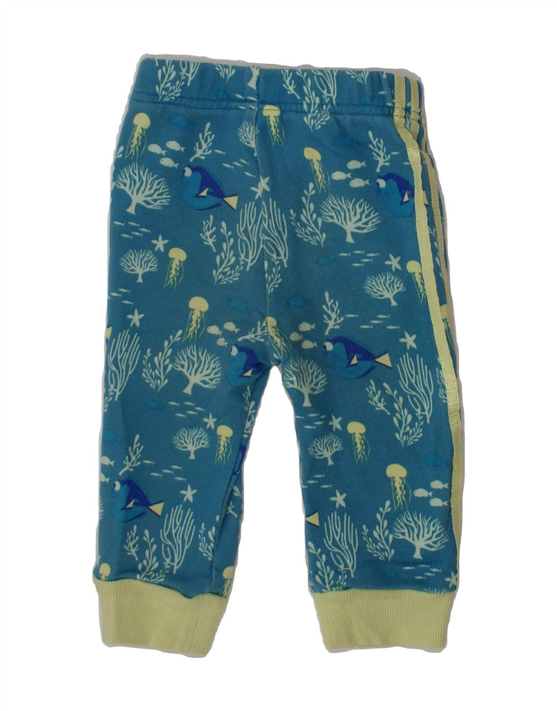ADIDAS Baby Girls Graphic Joggers Tracksuit Trousers 6-9 Months  Blue Vintage Adidas and Second-Hand Adidas from Messina Hembry 