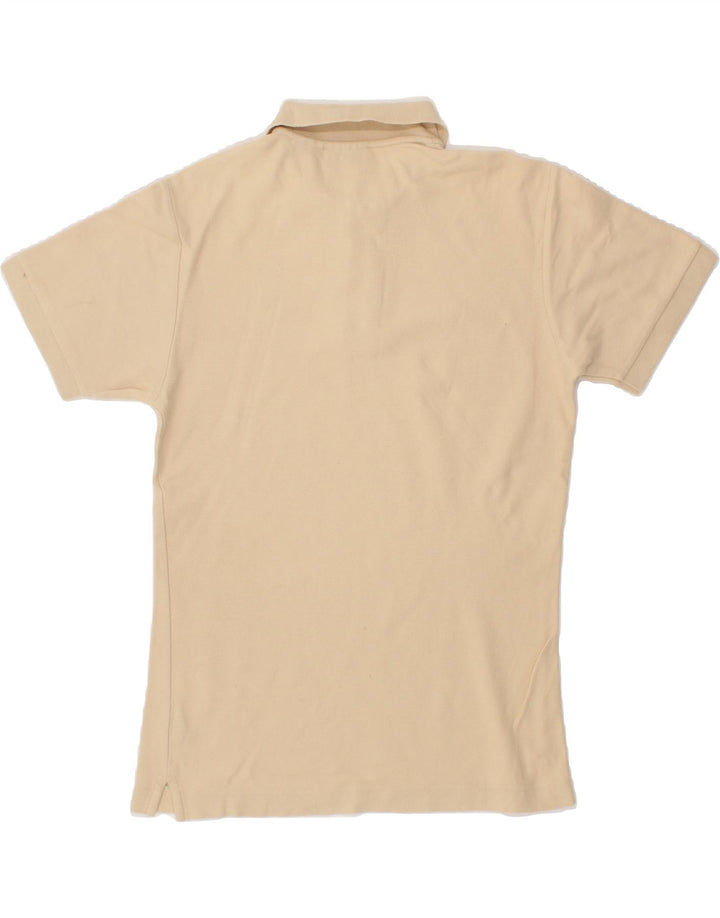 FILA Mens Polo Shirt XS Beige Cotton Vintage Fila and Second-Hand Fila from Messina Hembry 