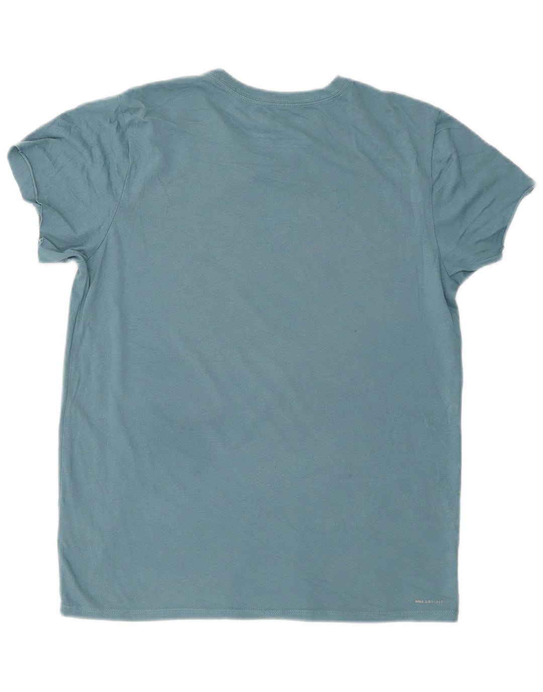 Hurley Mens Dri Fit Graphic T-Shirt Top Medium Blue Cotton