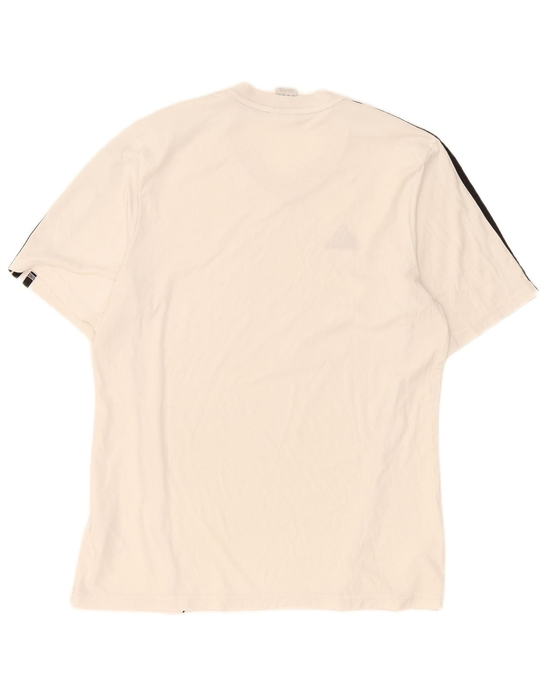 Adidas Mens Climalite T-Shirt Top Large White Polyester
