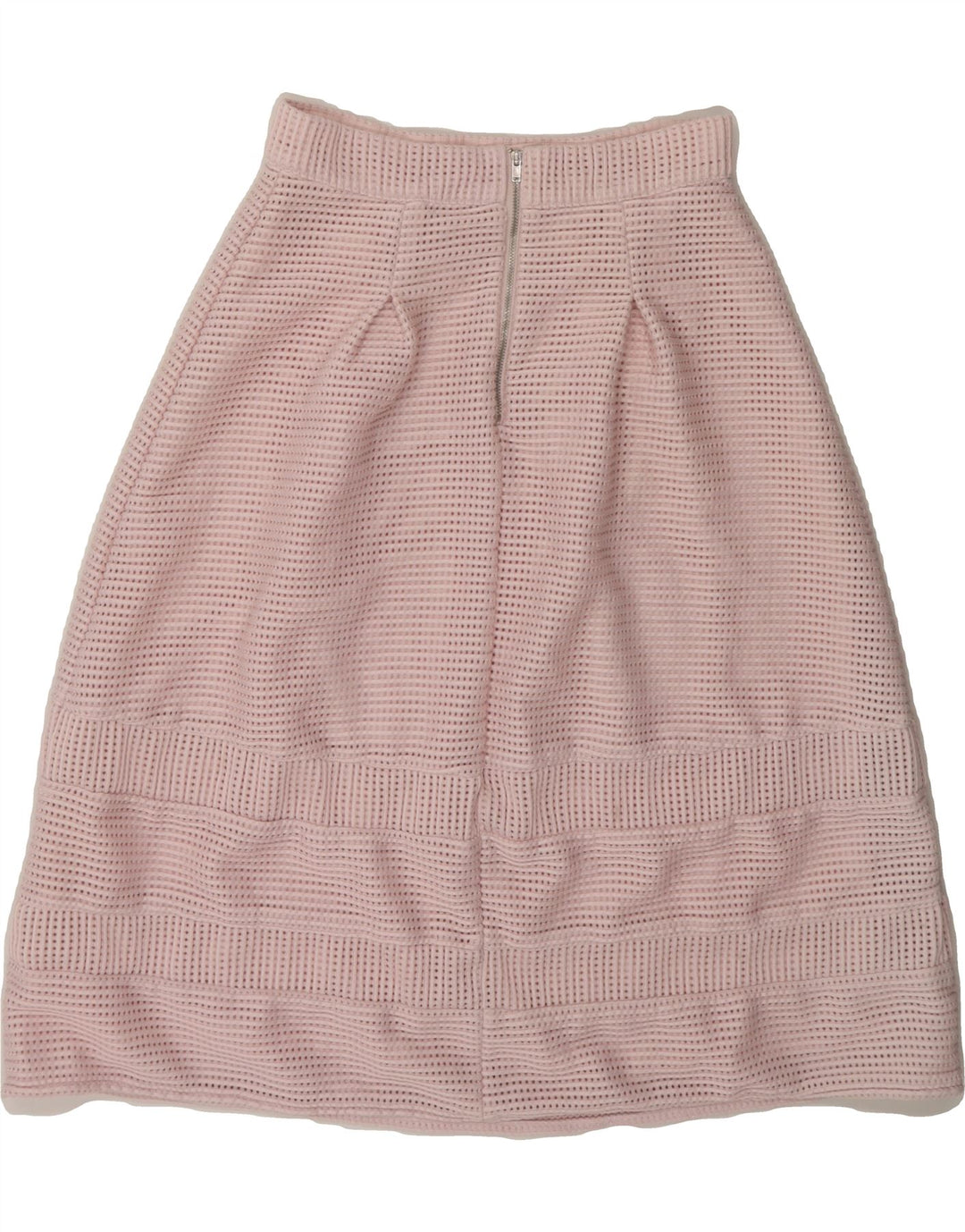WAREHOUSE Womens A-Line Skirt UK 10 Small W26  Pink Polyester Vintage Warehouse and Second-Hand Warehouse from Messina Hembry 