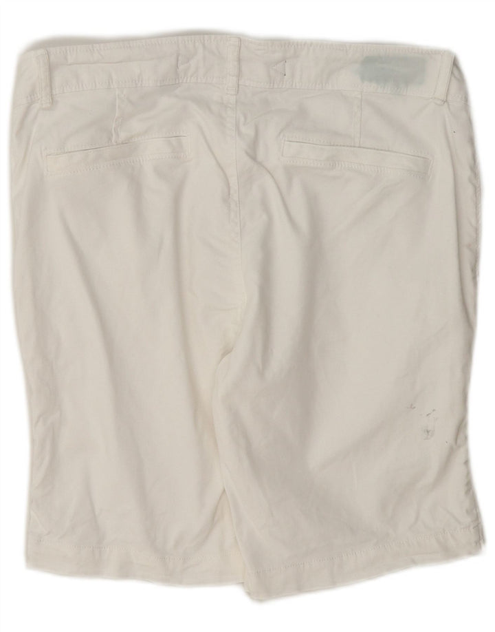 Superdry Womens Chino Shorts Medium W30 White Cotton